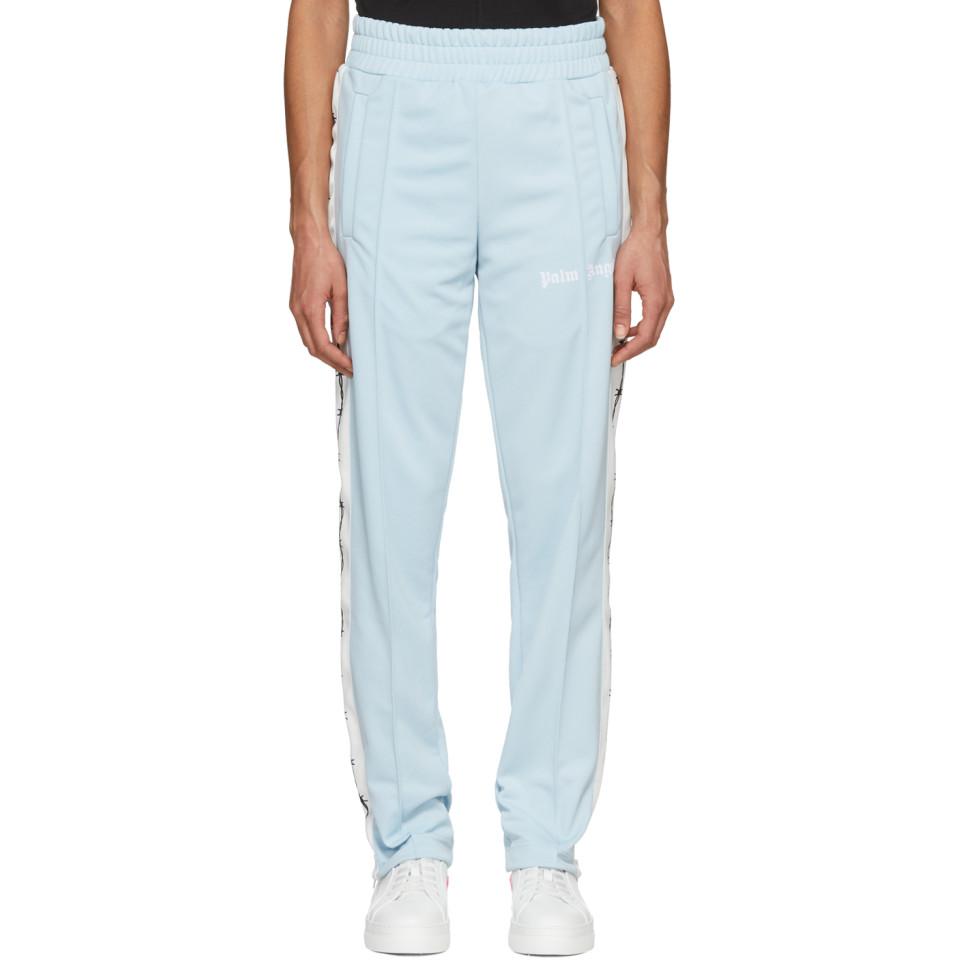 Palm Angels Blue Barbed Wire Track Pants | Lyst Canada