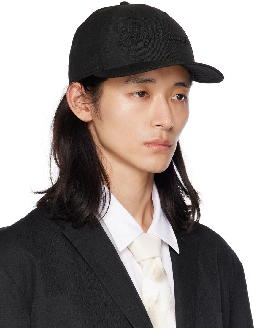 帽子 Yohji Yamamoto HOMME MESSAGE HAT 21AW yohji-yamamoto-1-BLACK-Black-