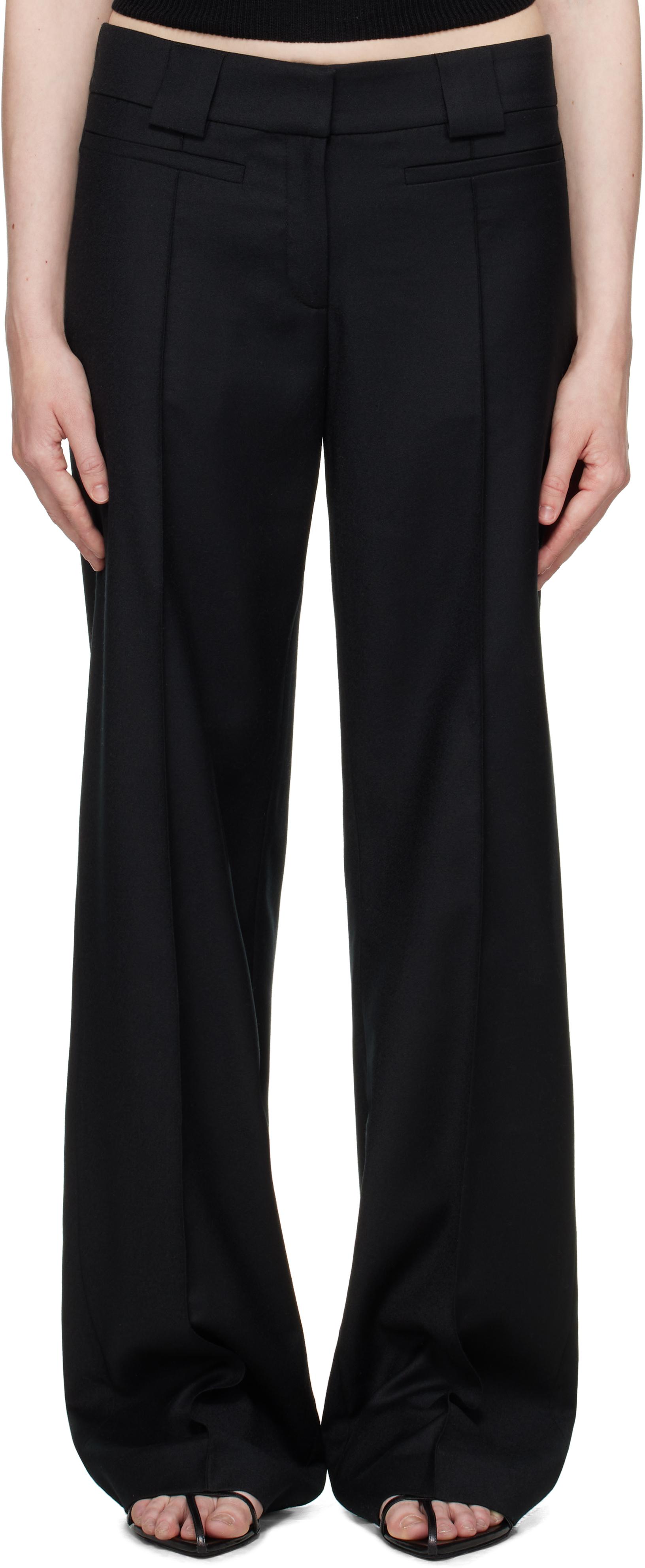 【関税込み】Aya Muse ブラック Clari トラウザーズ AYA MUSE Clari Trousers in Black | Lyst