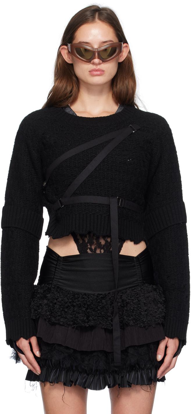ANDERSSON BELL レディース ブラック Nora Strap セーター セーター 