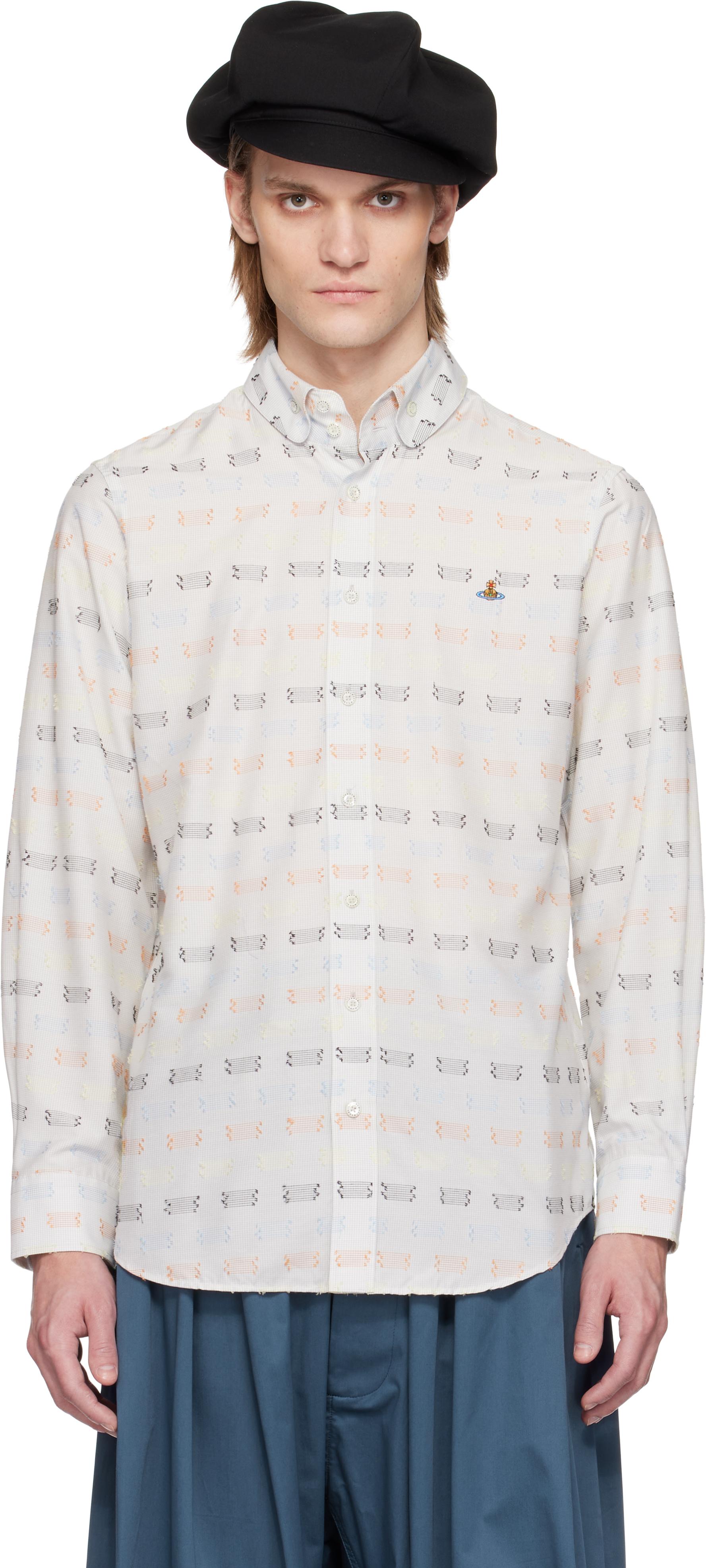 Vivienne Westwood Two Button Krall Shirt in White for Men Lyst UK