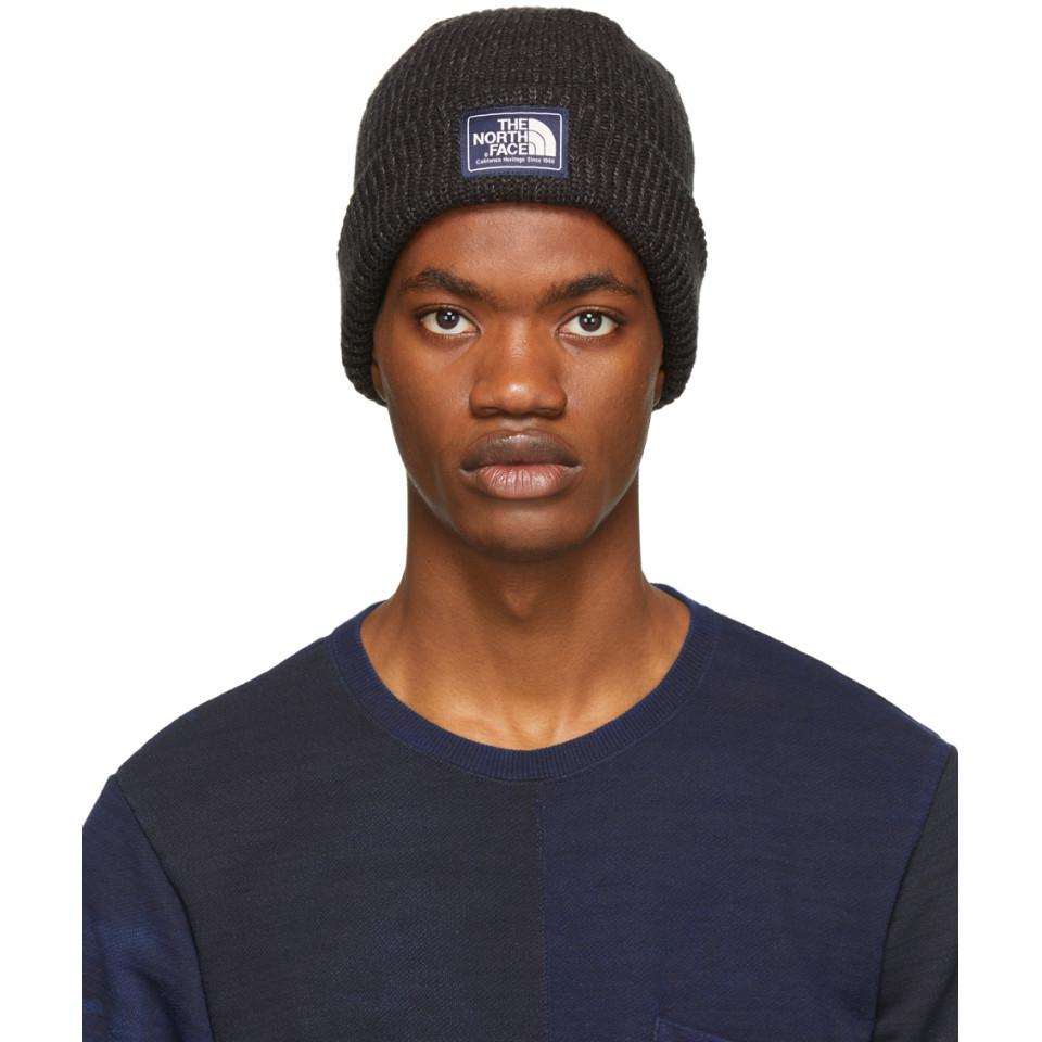 north face waffle beanie