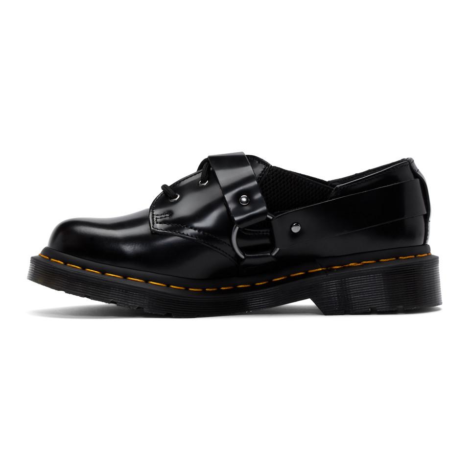 Dr. Martens Fulmar Buckled Derby Shoes Men in Black for Men | Lyst