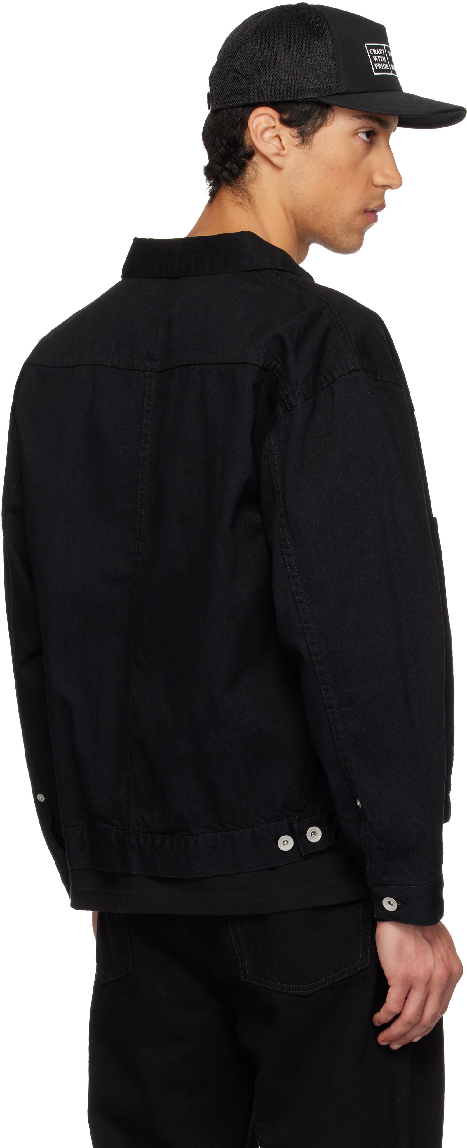 Neighborhood Bw Type-2 Denim Jacket in Black for Men | Lyst