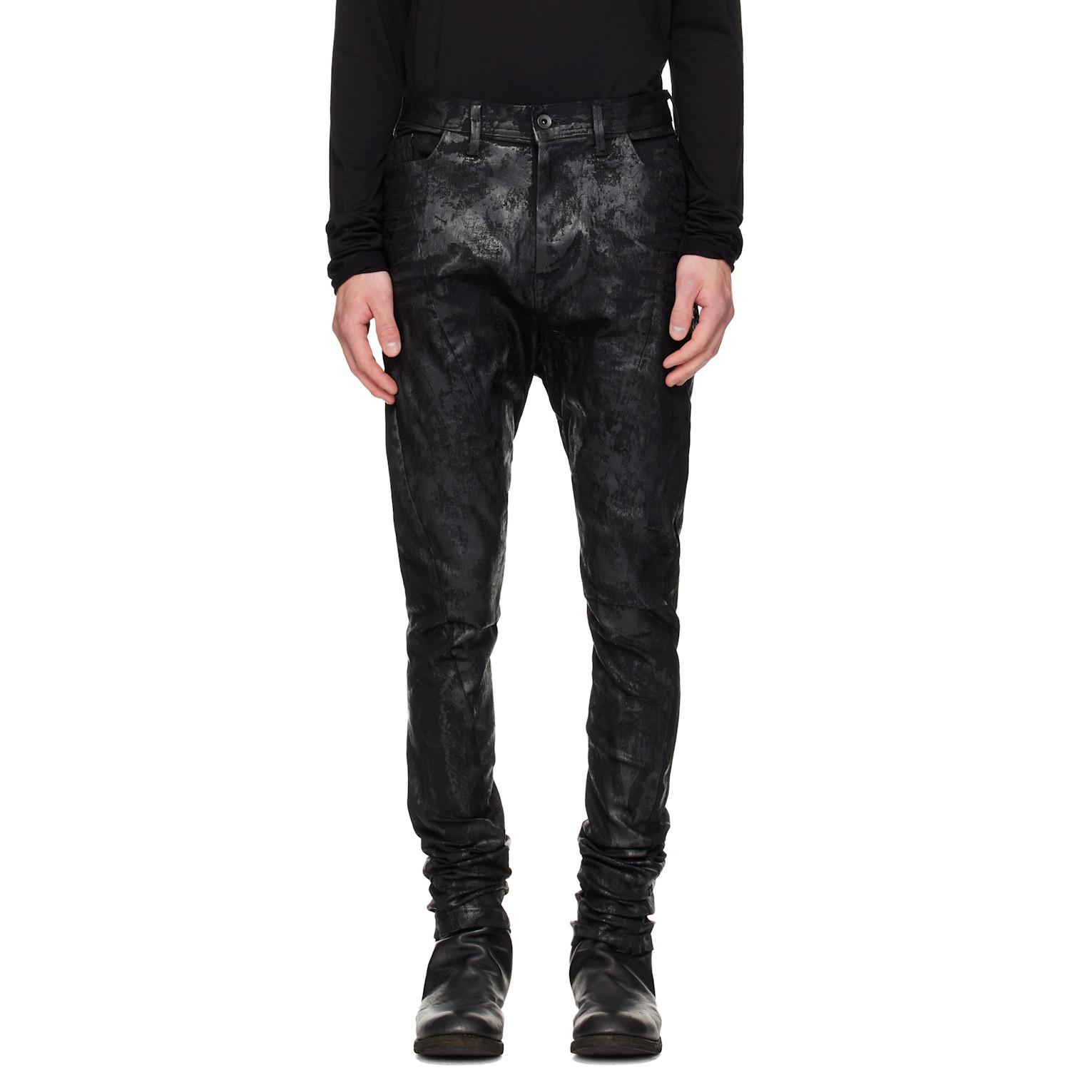 Julius Coated Bending Skinny Jeans in Black for Men | Lyst UK