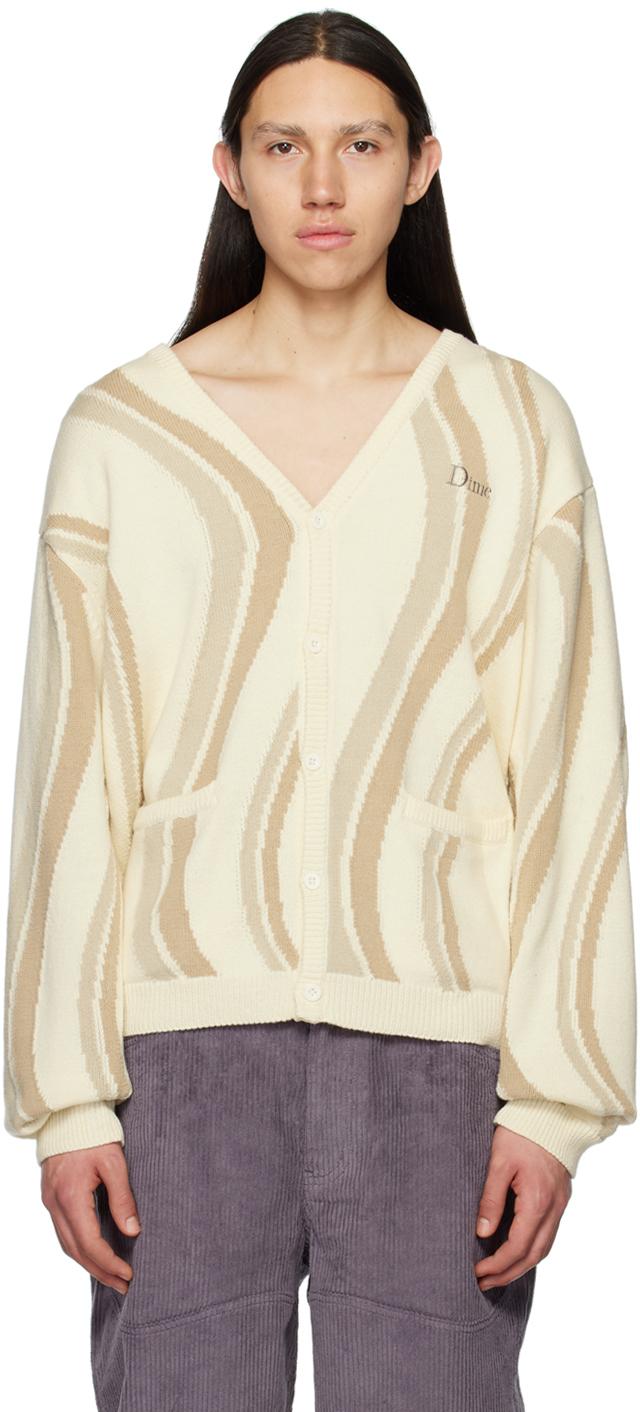 Dime Lightwave Cardigan in Natural for Men | Lyst Canada