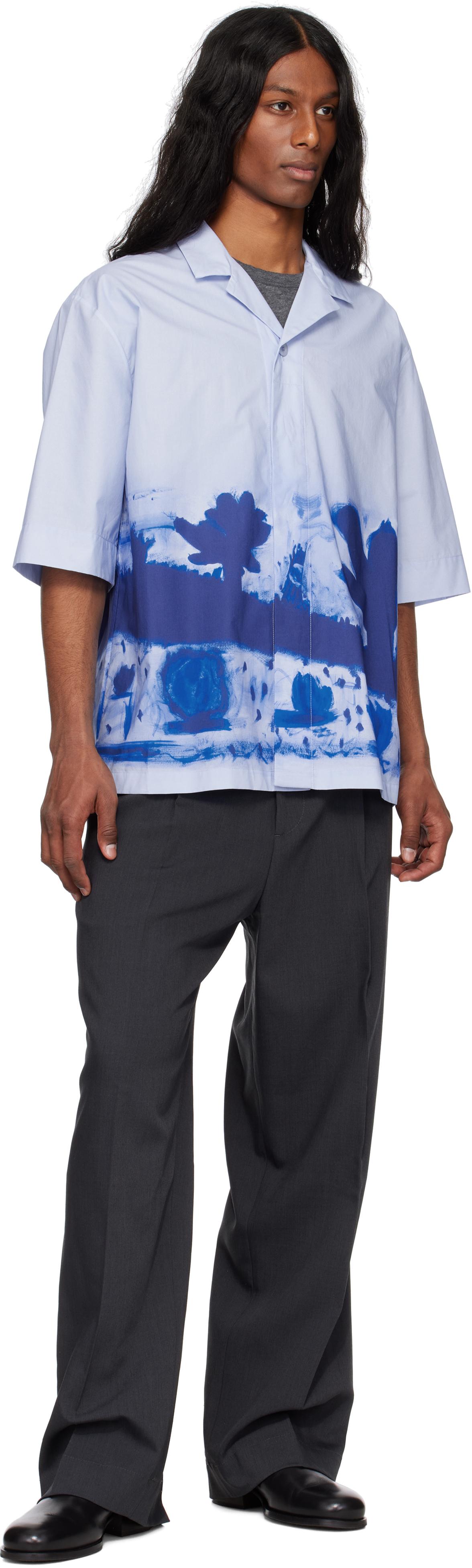 Toogood 'The Landscaper' Shirt in Blue for Men | Lyst