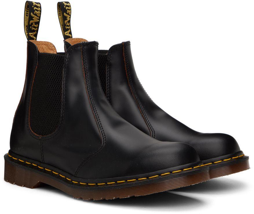 Dr. Martens Black 'made In England' 2976 Vintage Chelsea Boots for Men |  Lyst