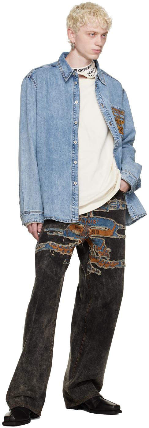 メンズ Y. Project シルバー Mini Fuck U ピアス メタリック | Lyst
