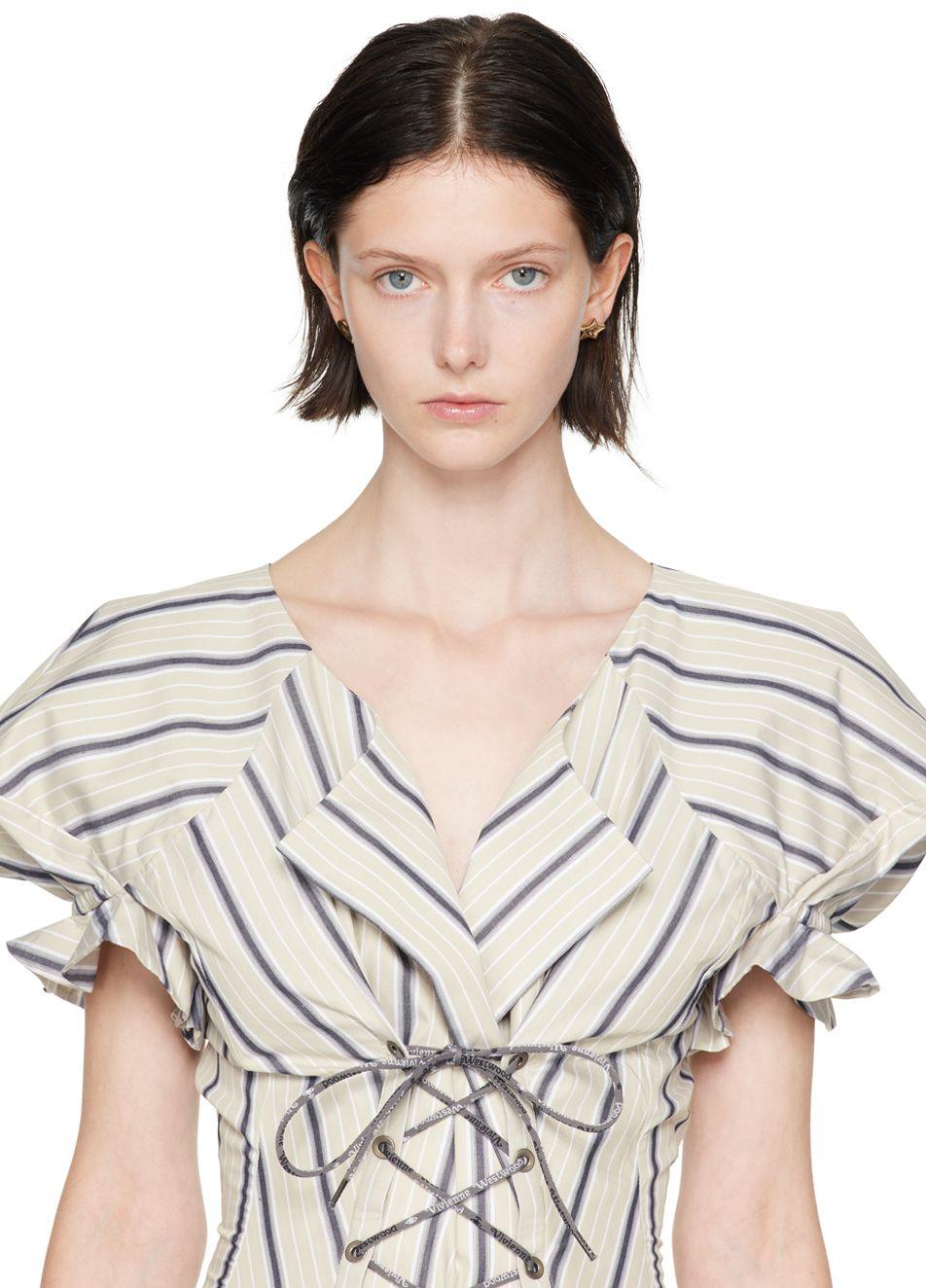 Vivienne Westwood Gold Priscilla Earrings in Black | Lyst