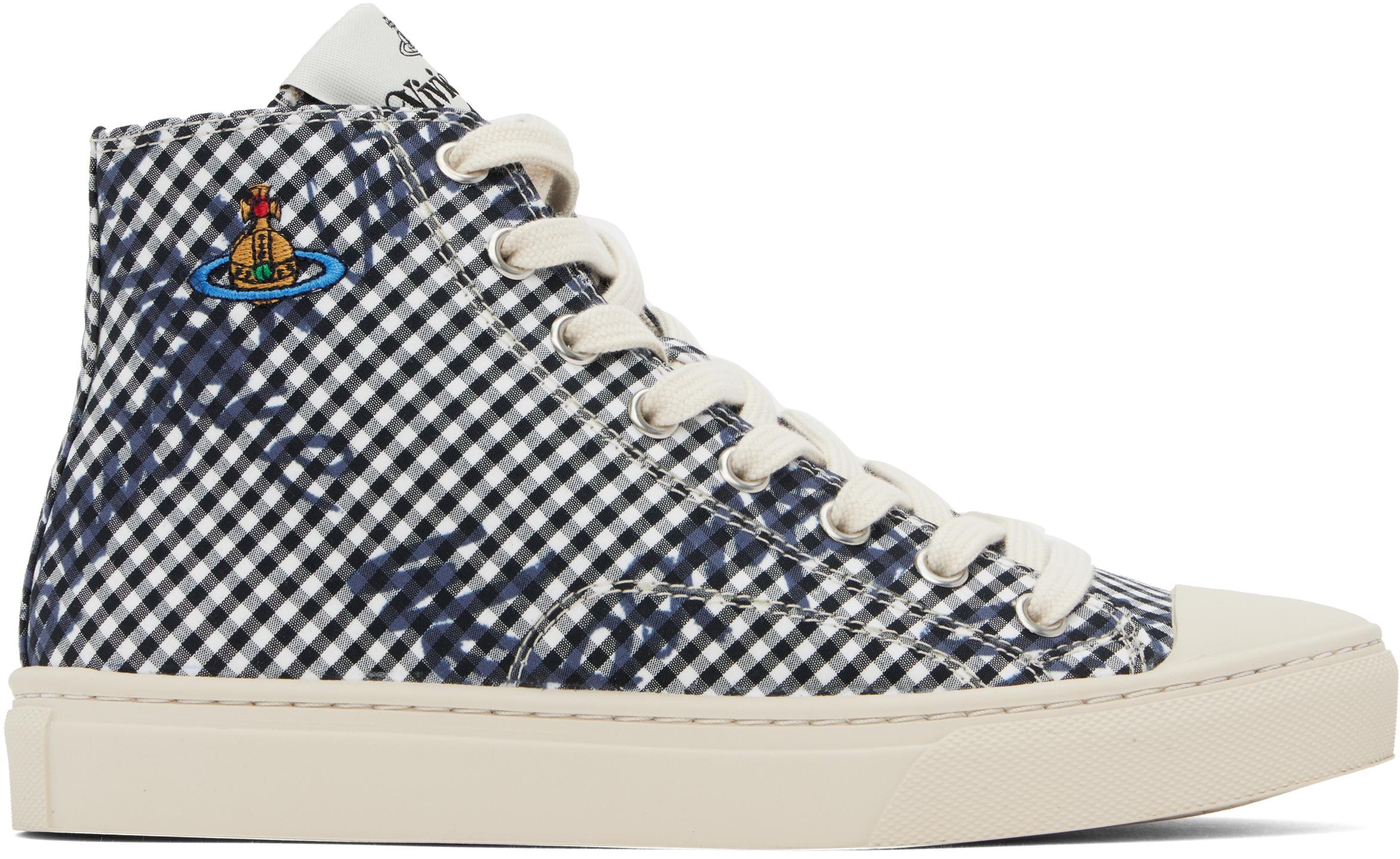 【関税&送料込】Vivienne Westwood High Top Sneaker SALE◇Vivienne Westwood◇HIGH TOP オーブロゴ スニーカー