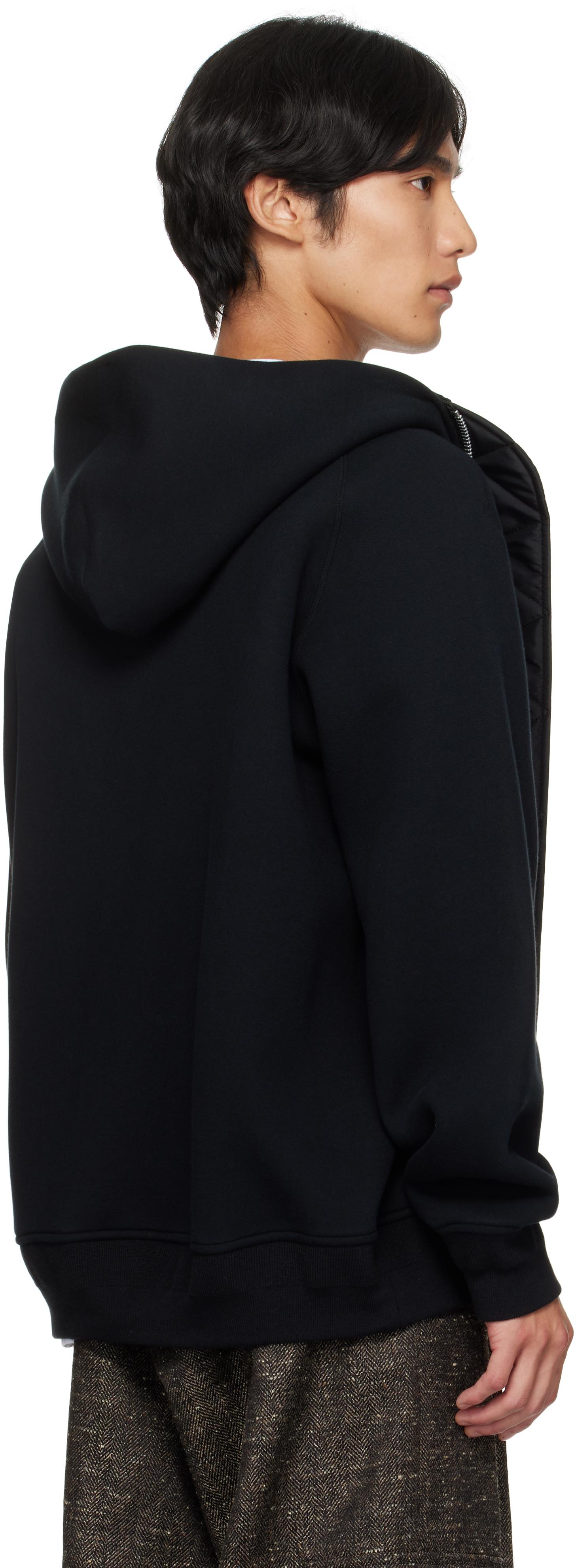 パーカー・フーディ SACAI Men Hoodies 250923S 001 Black sacai / サカイ | 2022AW | AGAIN & AGAIN & AGAIN Hoodie
