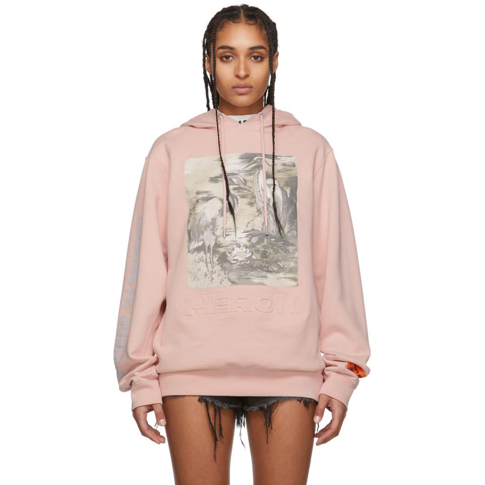 heron birds hoodie