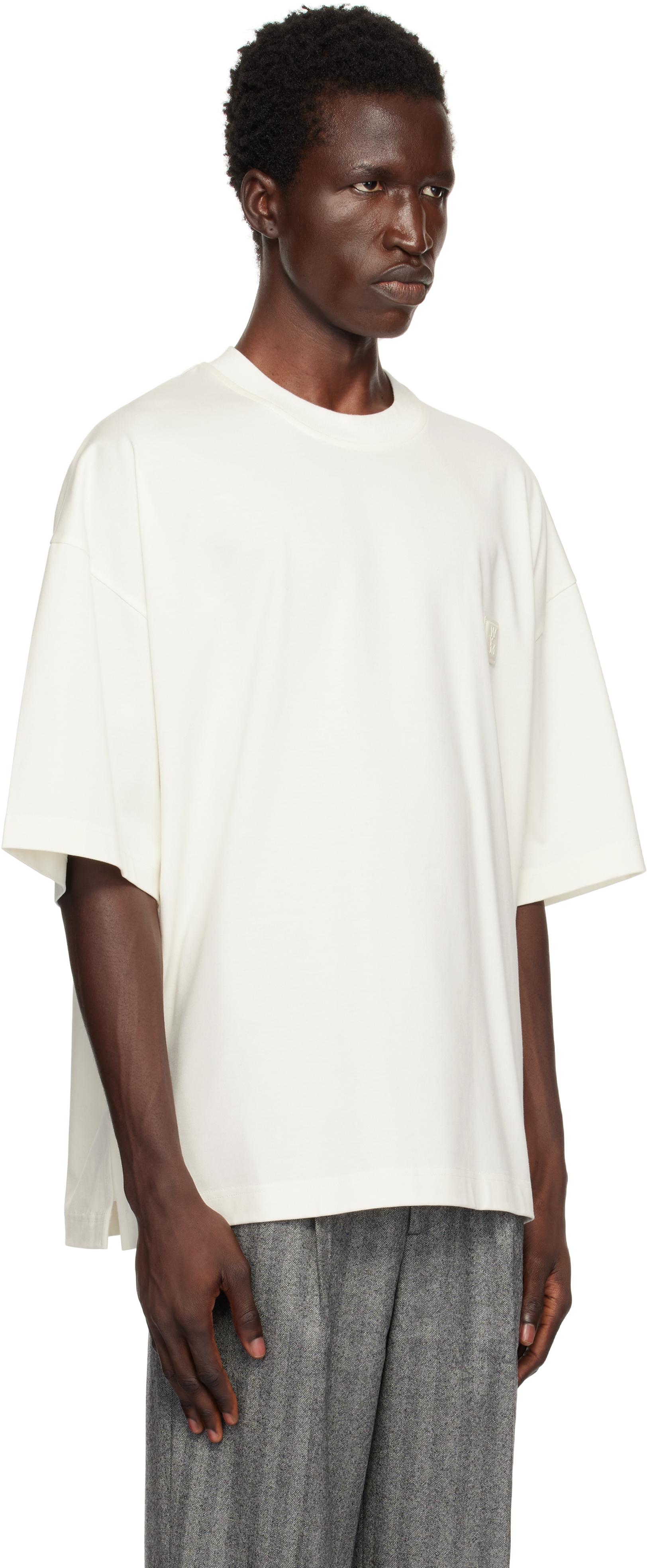 【関税込み】WOOYOUNGMI オフホワイト City グラフィックTシャツ wooyoungmi-717I-IVORY-Off-City