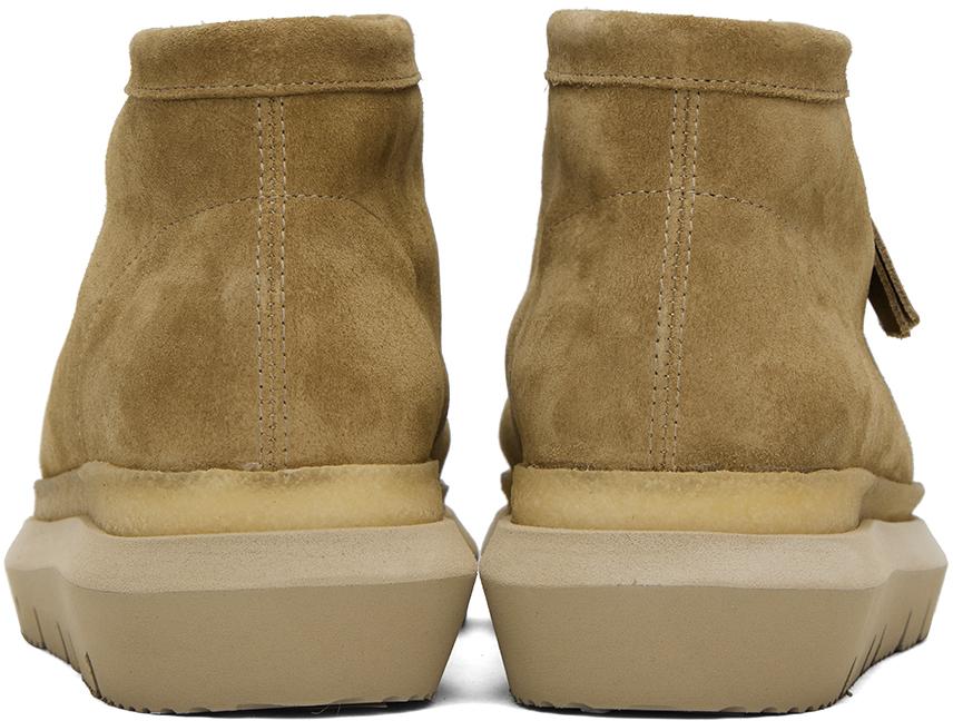Sacai Beige Clarks Originals Edition Hybrid Wallabee Desert Sacai Beige Clarks Originals Edition Hybrid Wallabee Desert