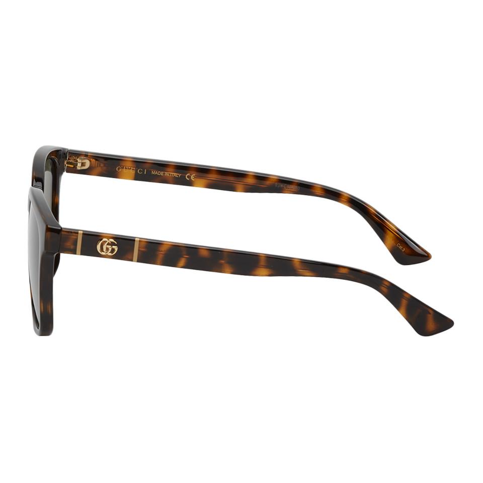 square gg injected sunglasses