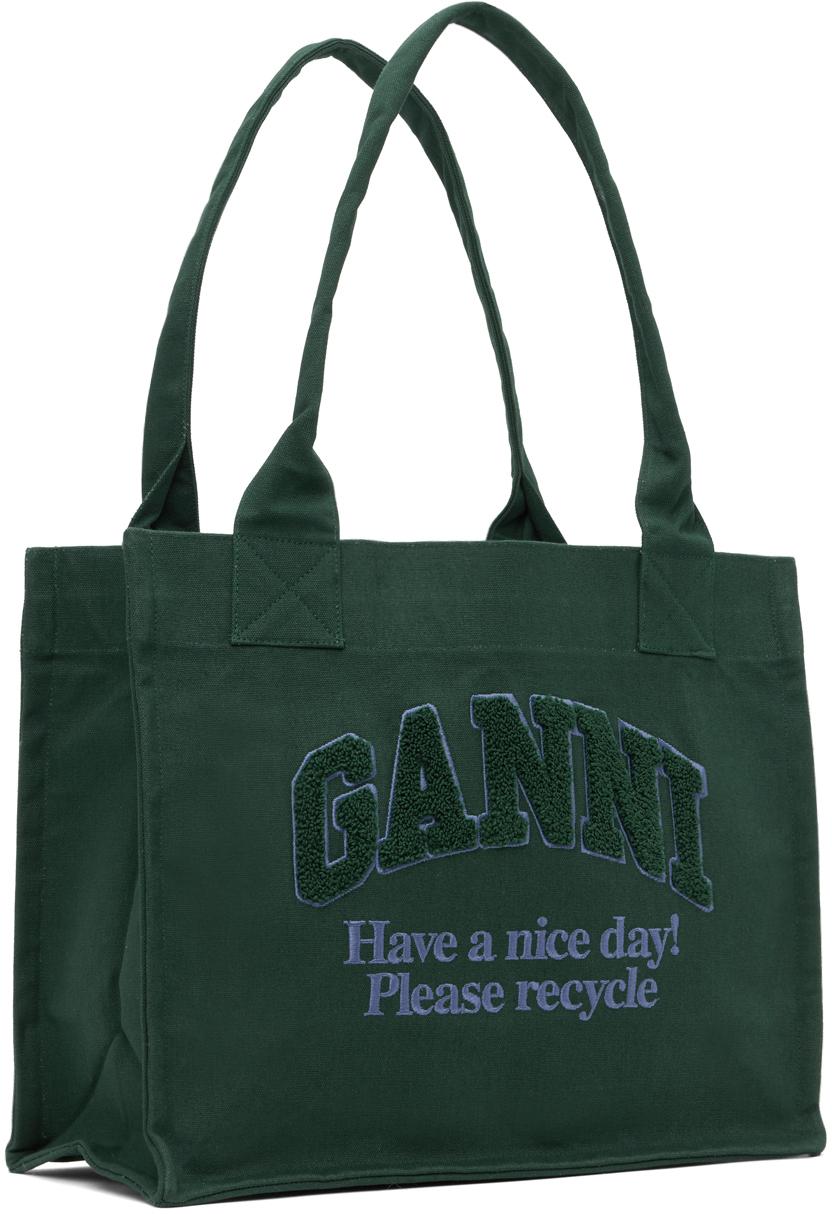 グリーン Ganni バッグ レディース | Lyst