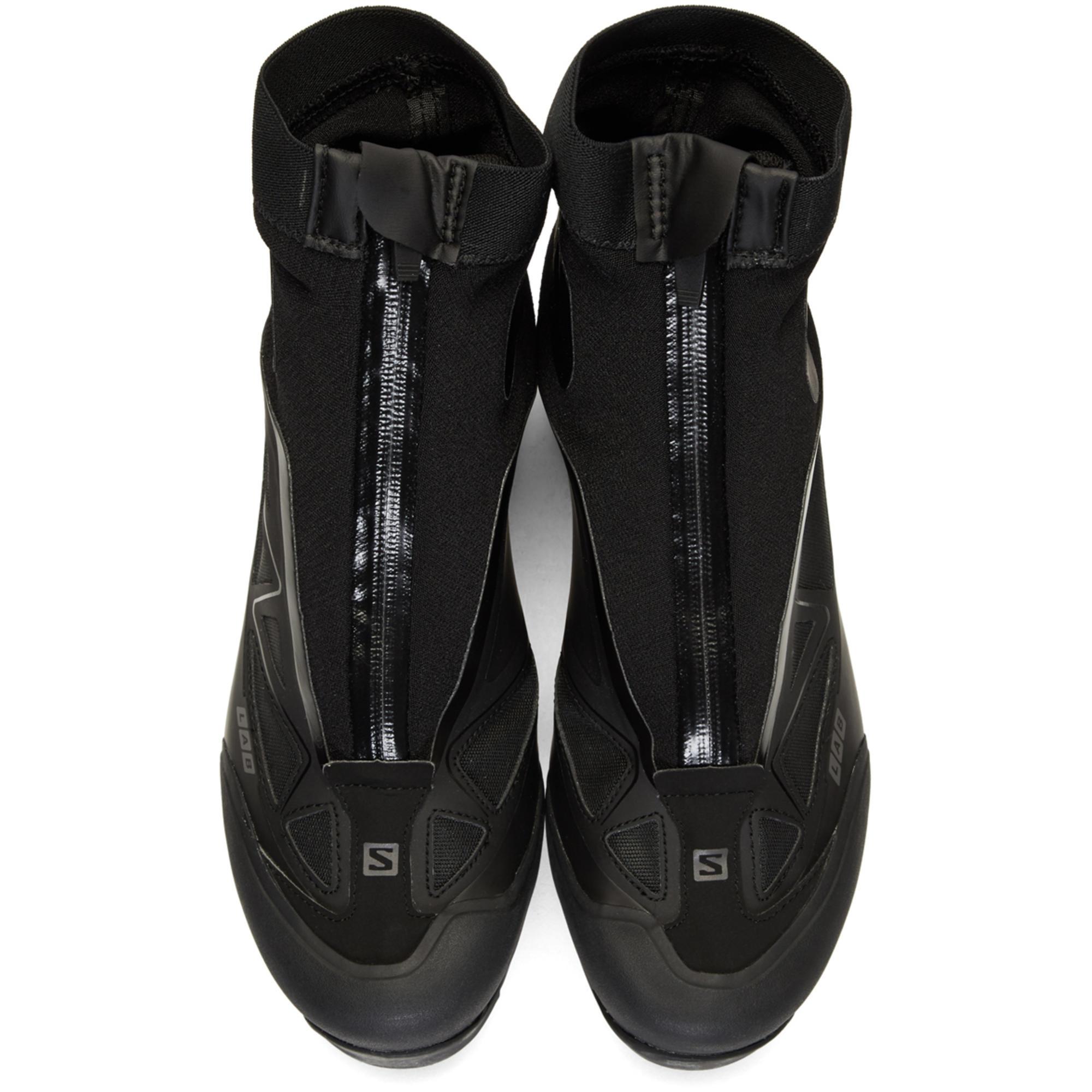 Yves Salomon Rubber Black Limited Edition S Lab X Alp Sneakers For Men Lyst