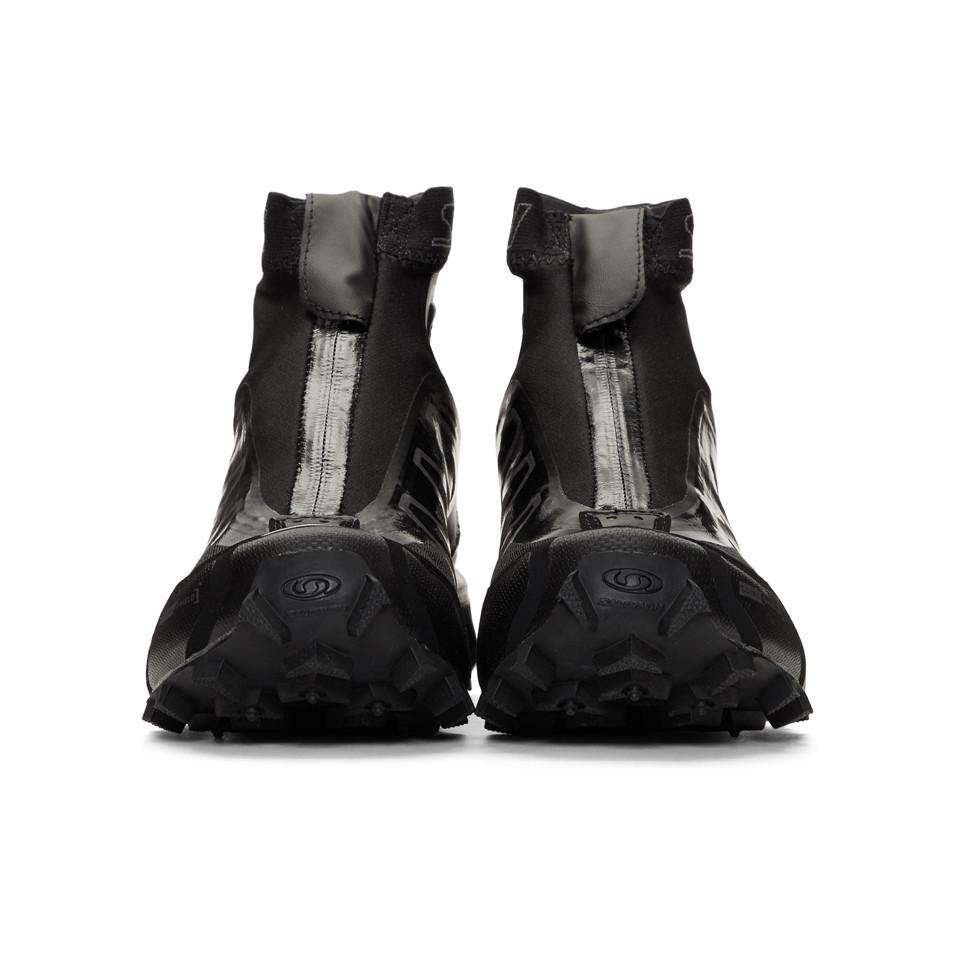 Yves Black Limited Edition Snowcross Sneakers - Lyst