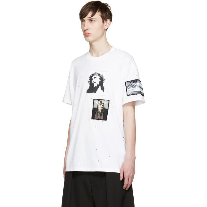 givenchy patch t shirt