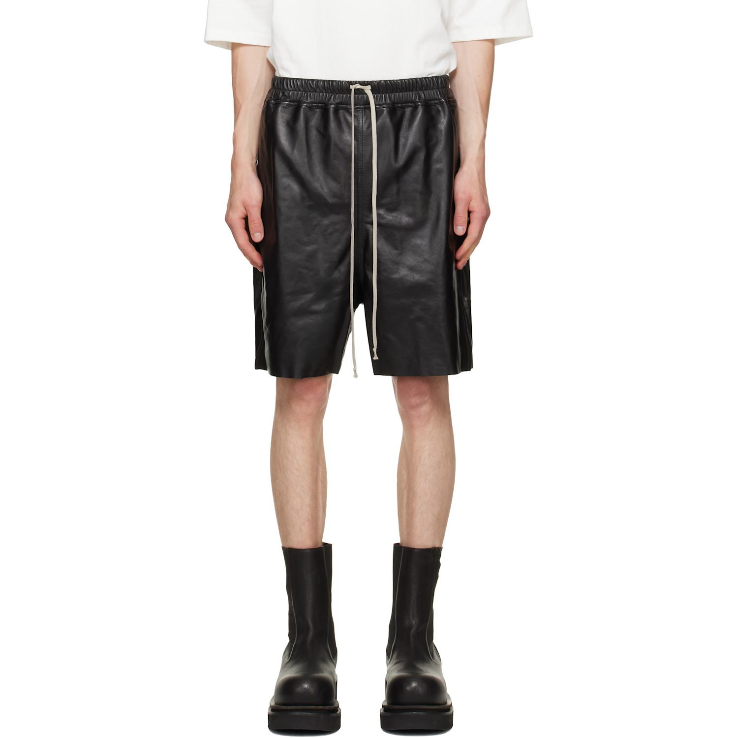 レザー ハーフパンツ メンズ | Lyst