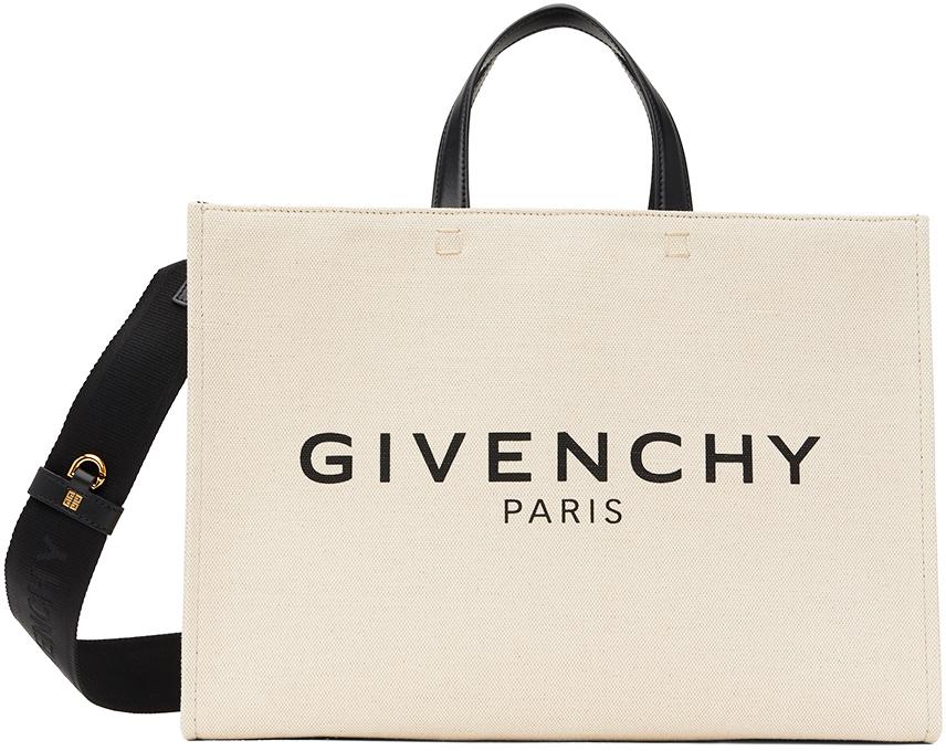 Moyen cabas à logos Givenchy en coloris Neutre | Lyst
