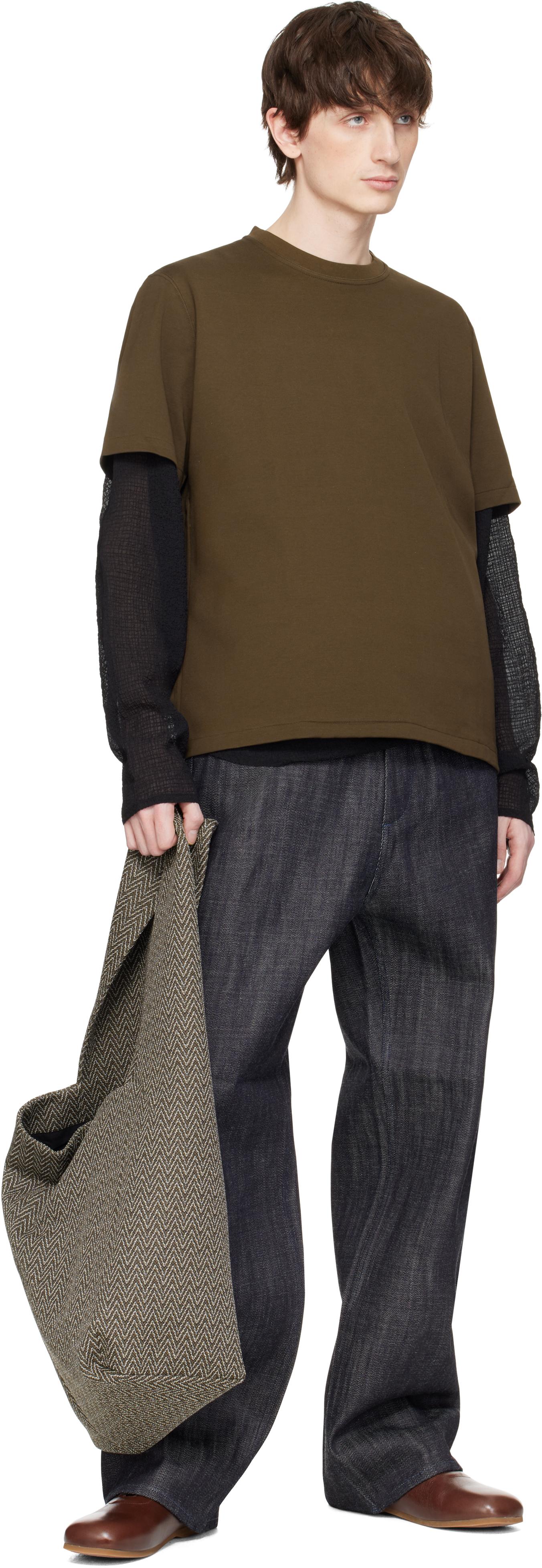 Omar Afridi Factory Tote in Grey for Men | Lyst UK