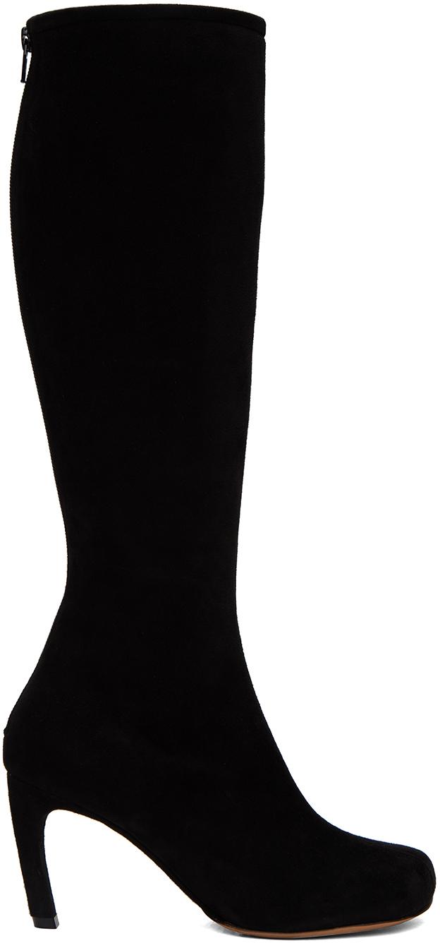 Dries Van Noten レディース ブラック Ssense限定 ロングブーツ ブーツ