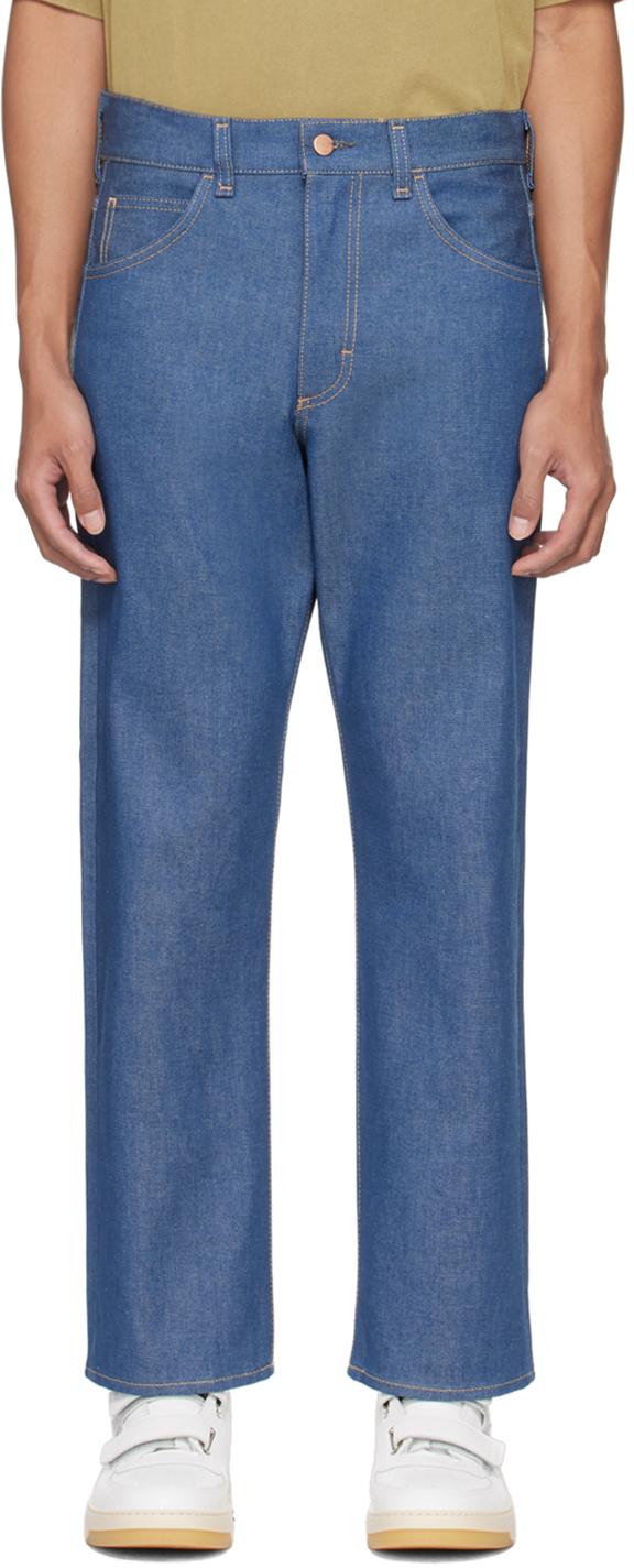 Acne Studios メンズ ブルー インディゴ 1950 ジーンズ ジーンズ
