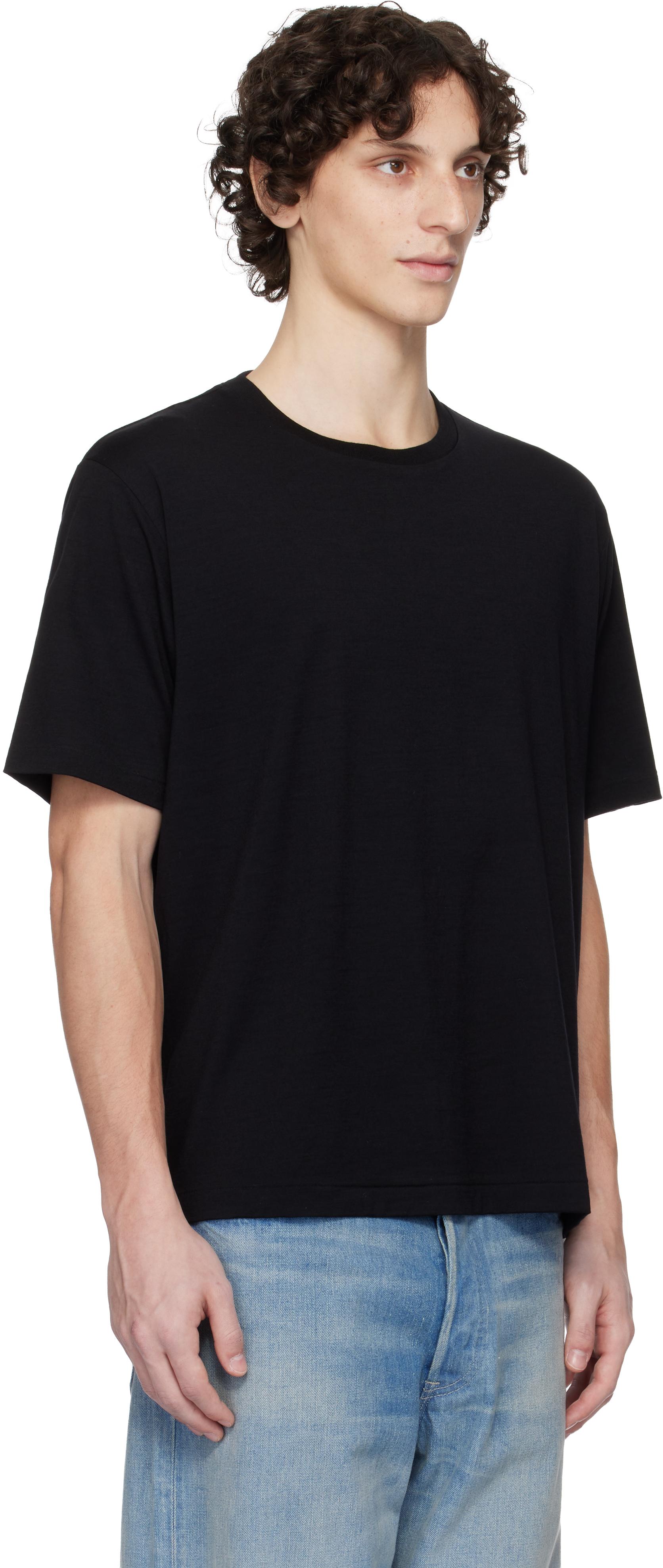 AURALEE｜SHORT-SLEEVED ROUND NECK T-SHIRTS (HARD TWIST C AURALEE Auralee Hard Twist T-Shirt | REVERSIBLE
