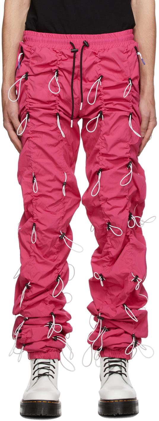 99% Is Synthetic Pink  White Gobchang Lounge Pants for Men | Lyst