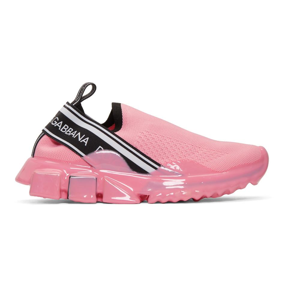 dolce and gabbana shoes pink