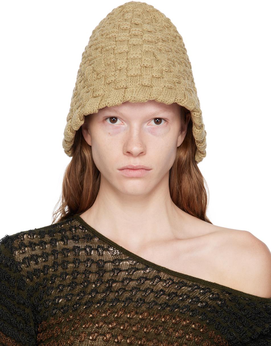 Isa Boulder Tan Woven Bucket Hat in Natural Lyst UK