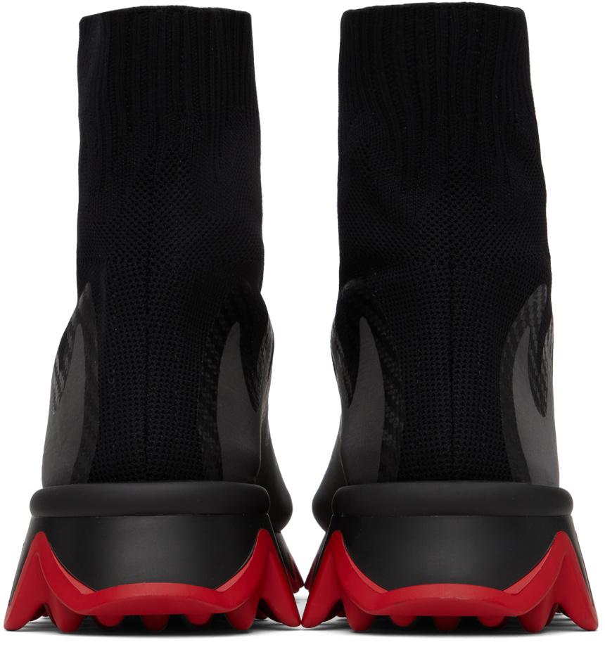 Christian Louboutin Sharky Sock Sneakers in Black for Men | Lyst display picture 1