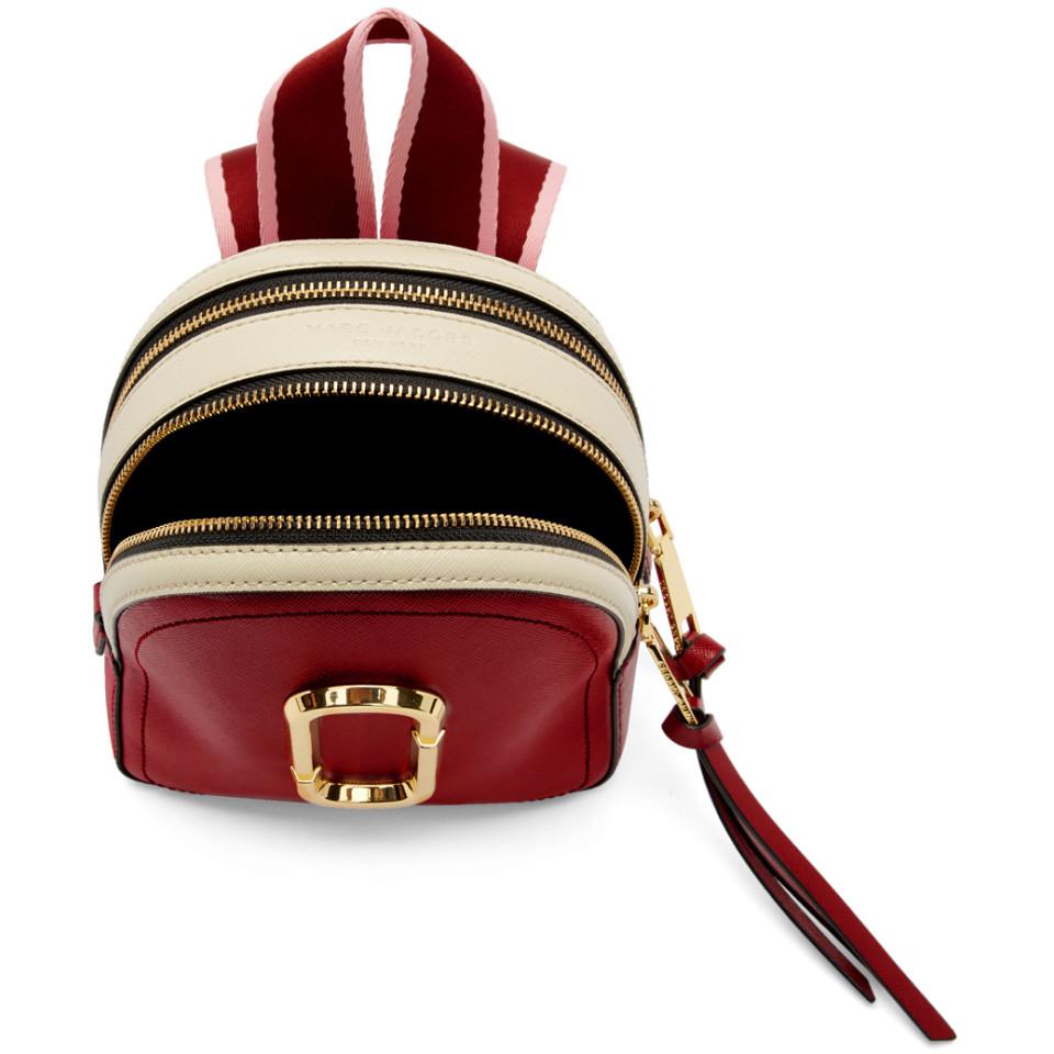 Marc Jacobs Red Mini Pack Shot Backpack | Lyst