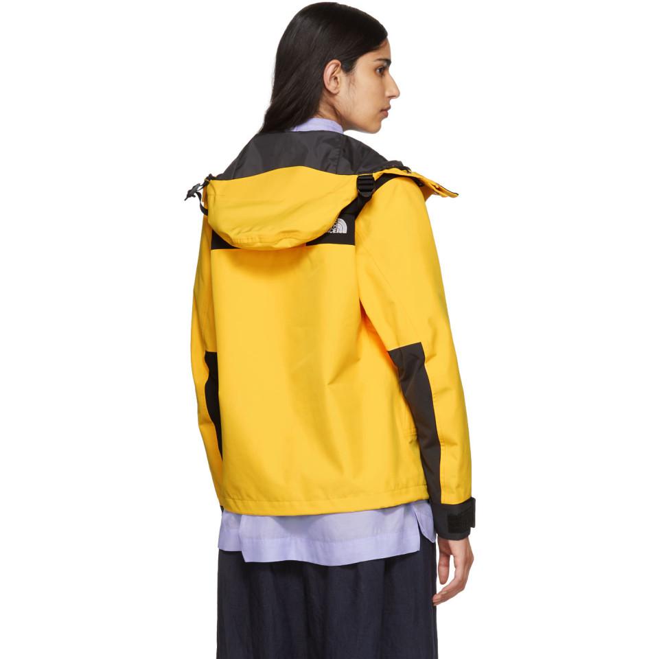 the north face 1990 mountain jacket gtx yellow