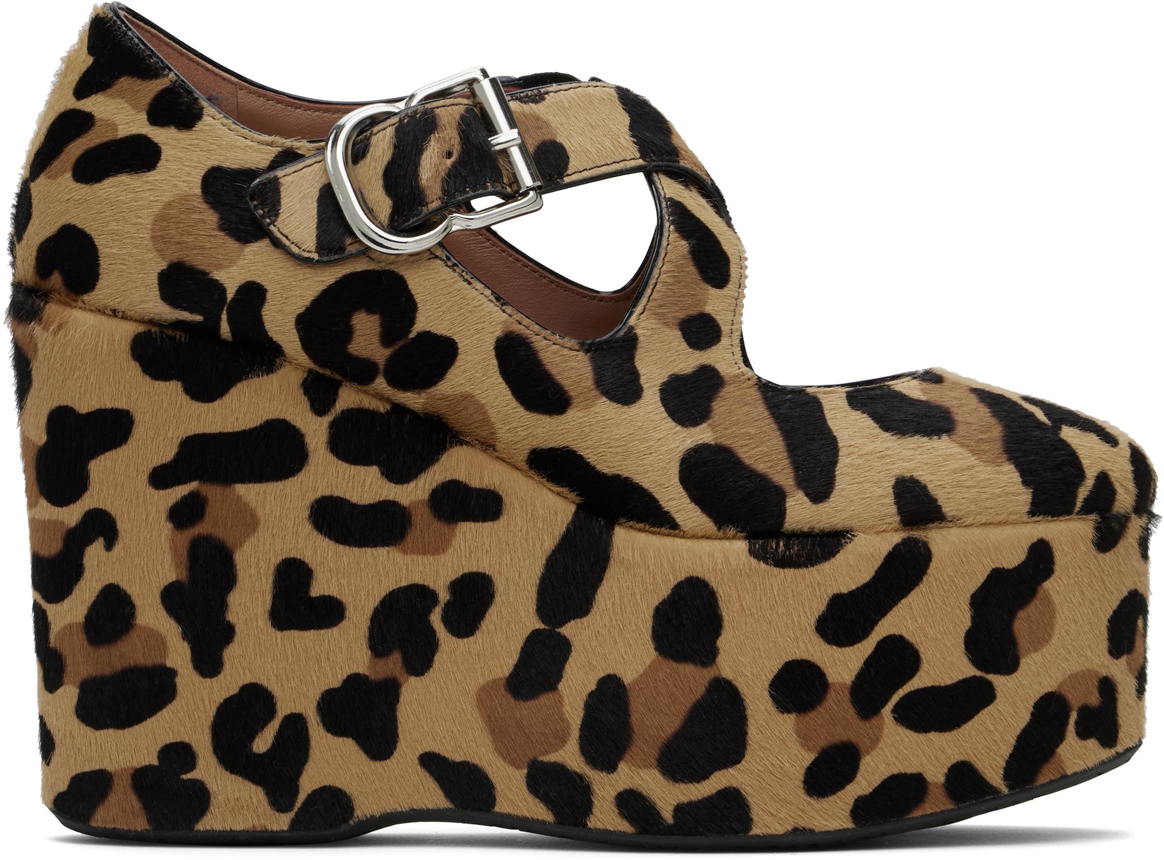 Alaïa Criss Cross Wedge Heels in Black | Lyst