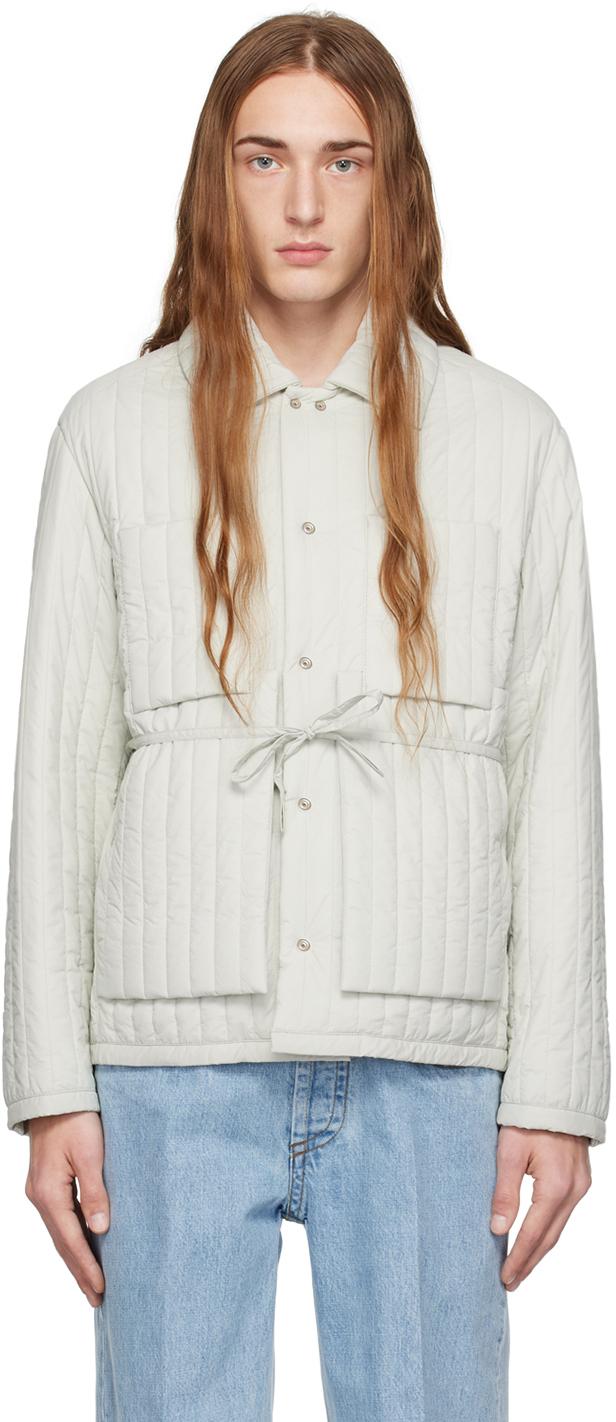 Craig Green Craig Off Worker Jacket in White for Men Lyst Canada