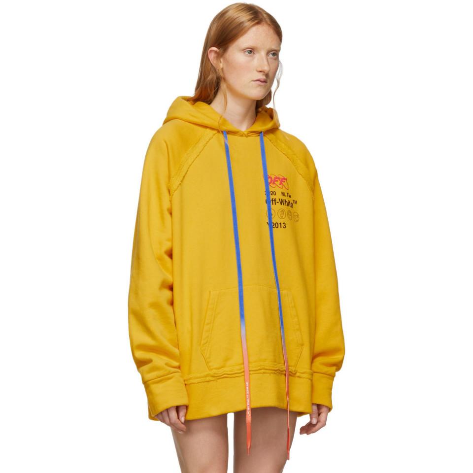 off white industrial hoodie