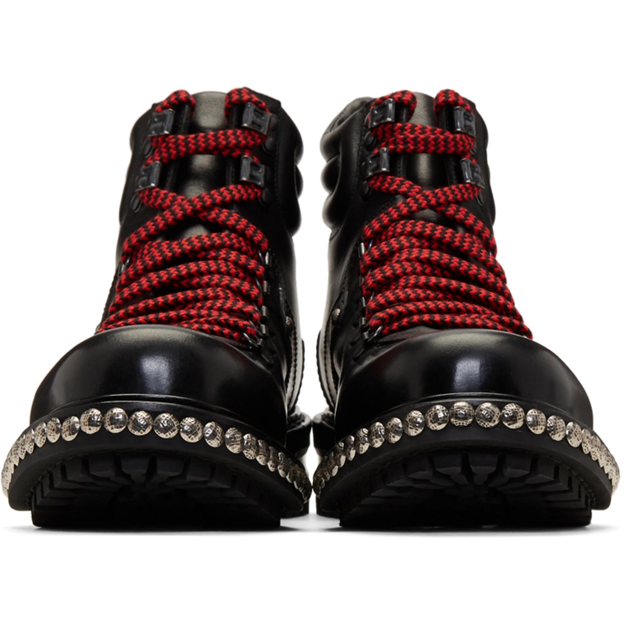studded hiking boots
