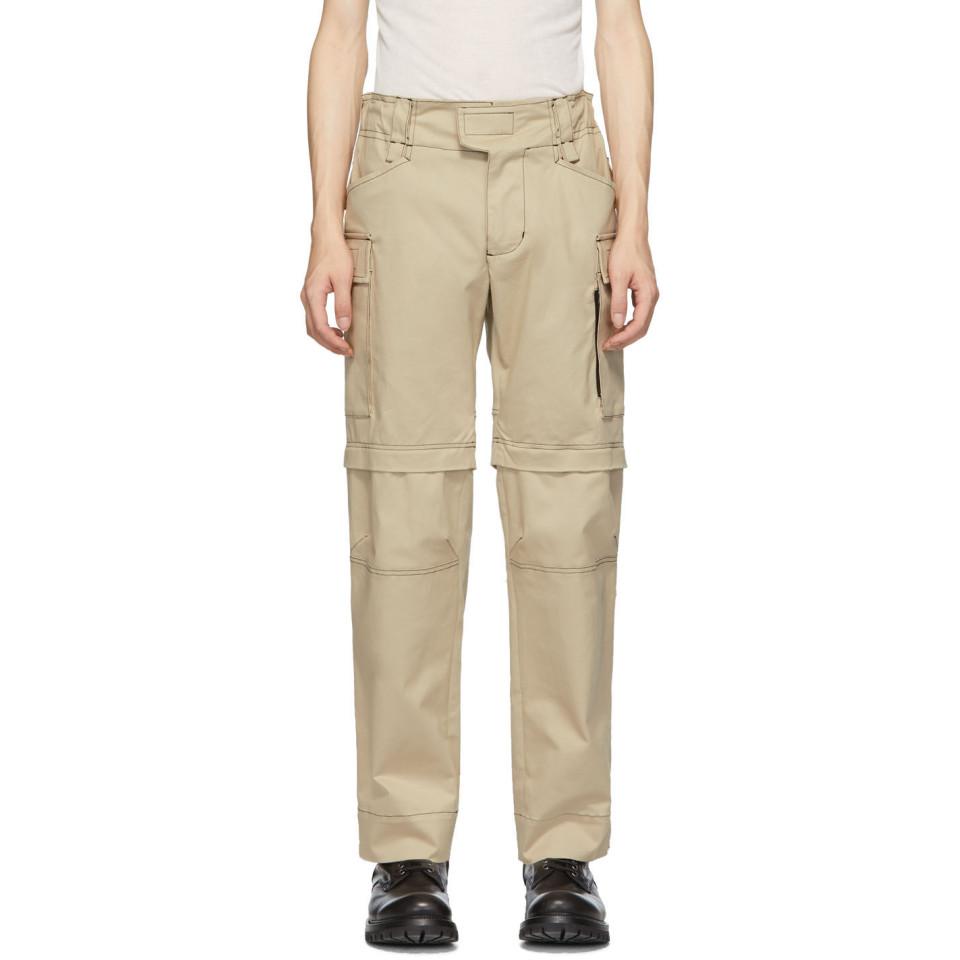 1017 ALYX 9SM Cotton Tan Zip-off Tactical Cargo Pants in Natural for Men -  Lyst