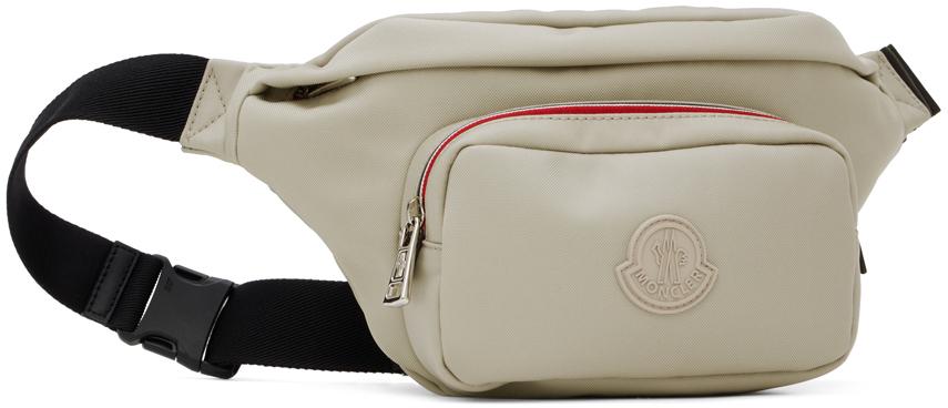 Moncler メンズ ブラック トープ Durance ベルトバッグ ベルトバッグ 