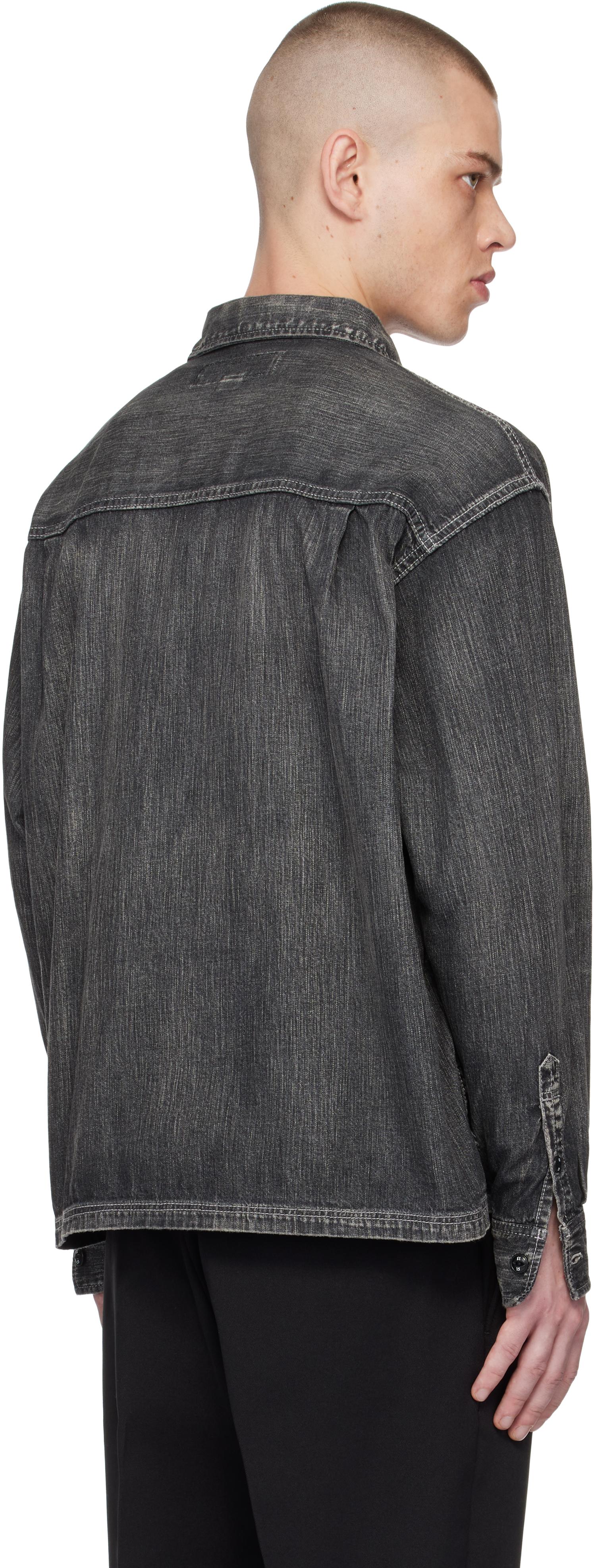 T*L様 NEIGHBORHOOD WASHED DENIM SHIRT LS Neighborhood Washed Denim Shirt in Navy Blue | SVD