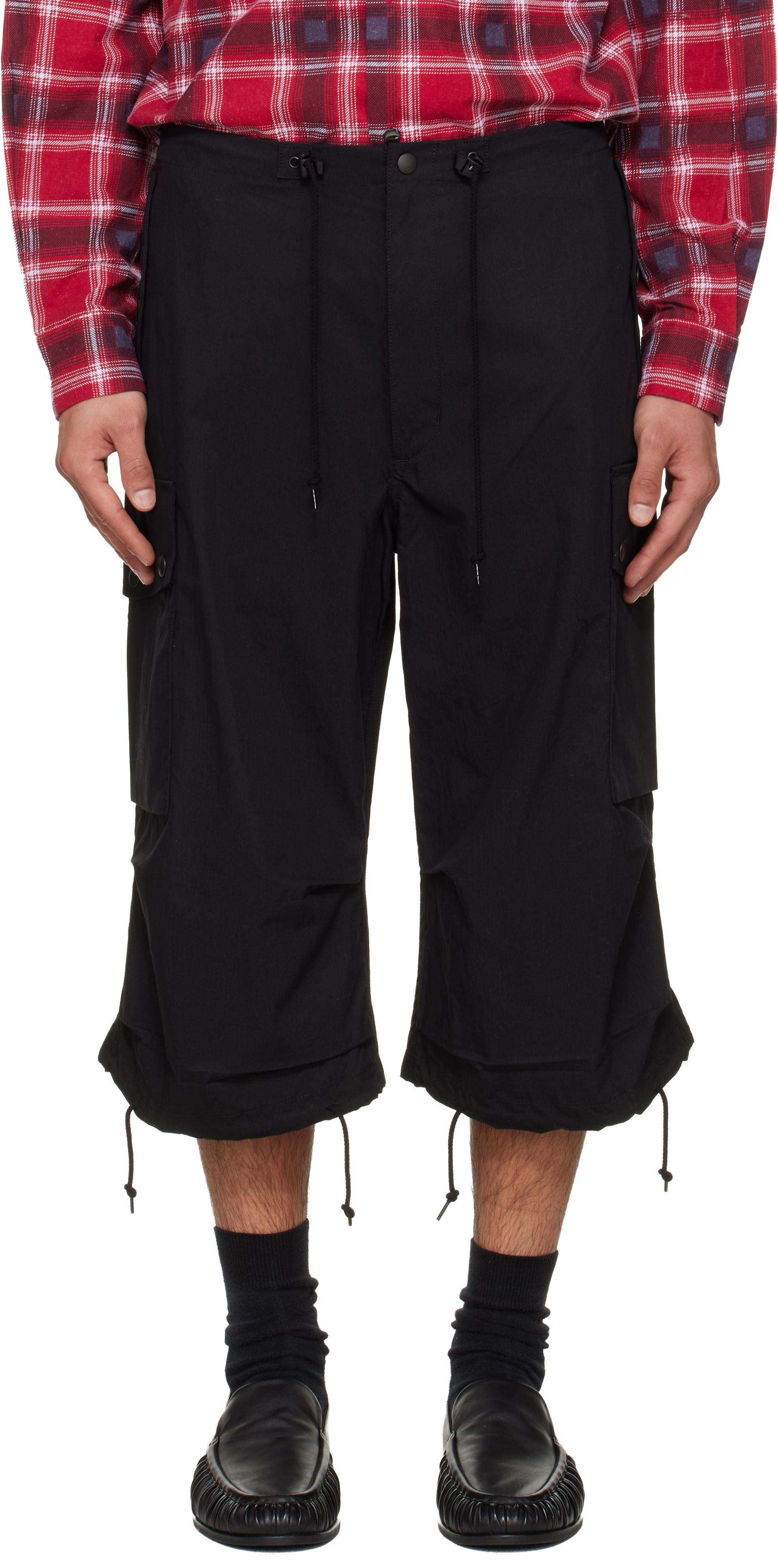 Needles ハーフパンツ ブラック メンズ Needles ハーフパンツ | オンラインセールは最大40%オフ | Lyst