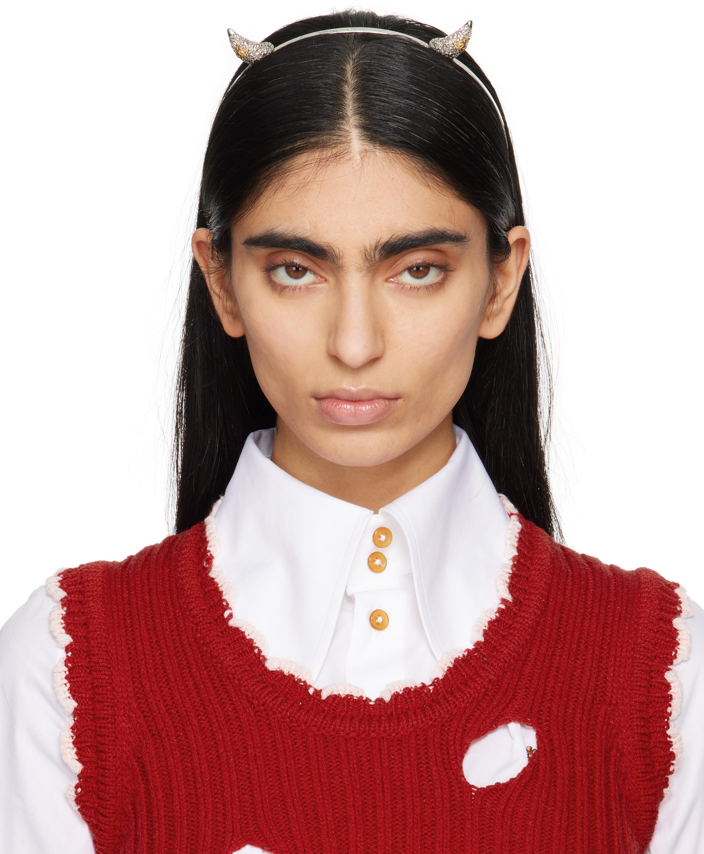 Vivienne Westwood シルバー Vivienne's Horn Alice カチューシャ