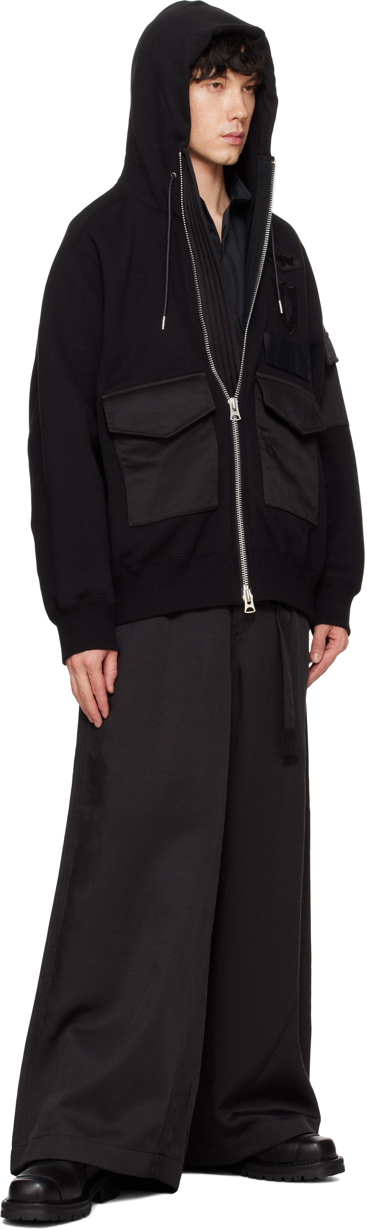 Sacai Spiewak & Gonz Edition Multi Patch Cotton Jersey