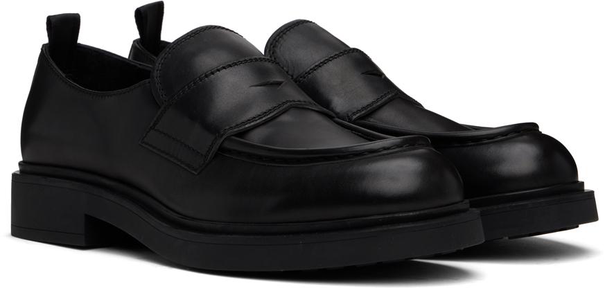 Officine Creative メンズ ブラック Engineer 001 ローファー 