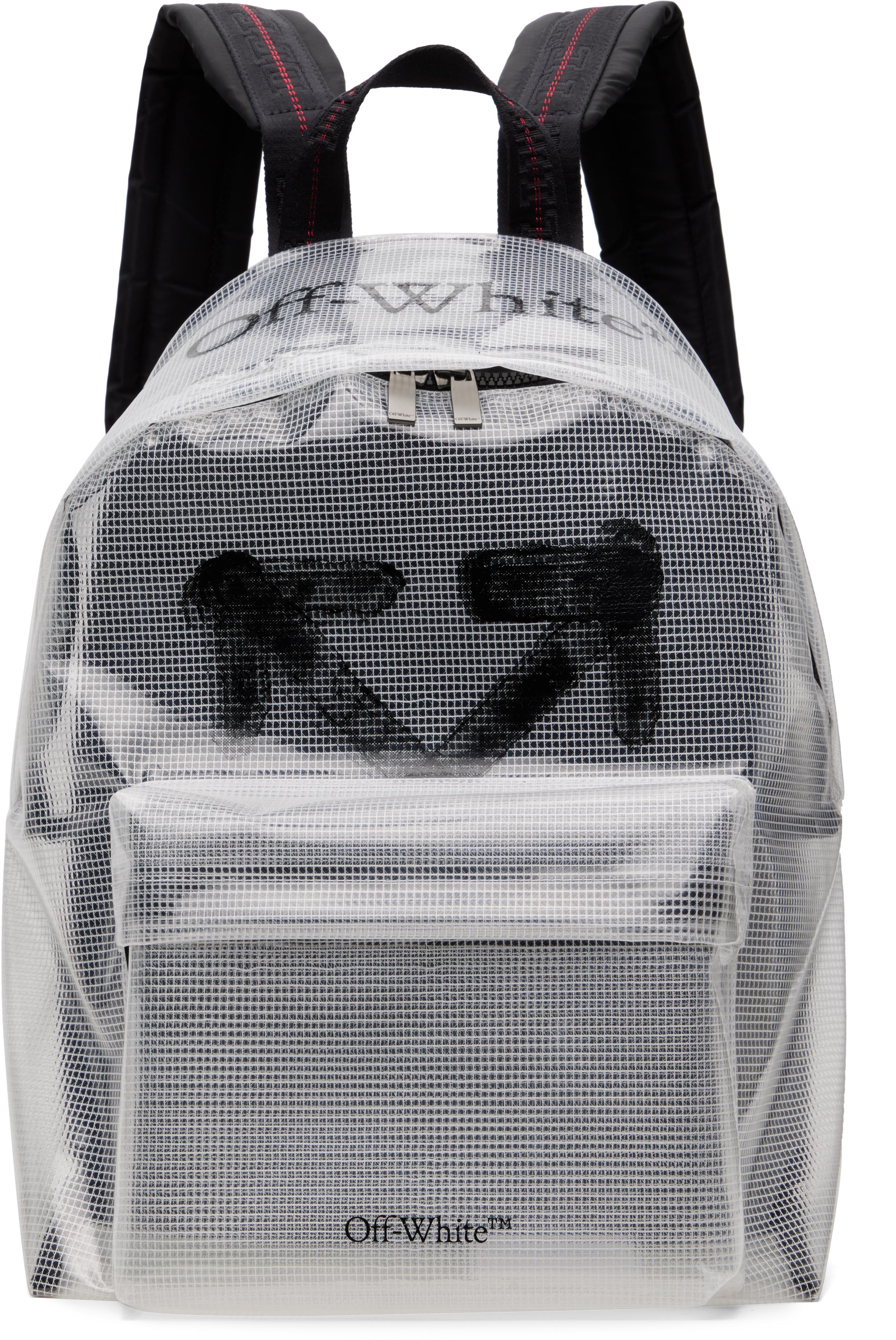 Off-White c/o Virgil Abloh Ripstop Heritage Backpack in Grey for