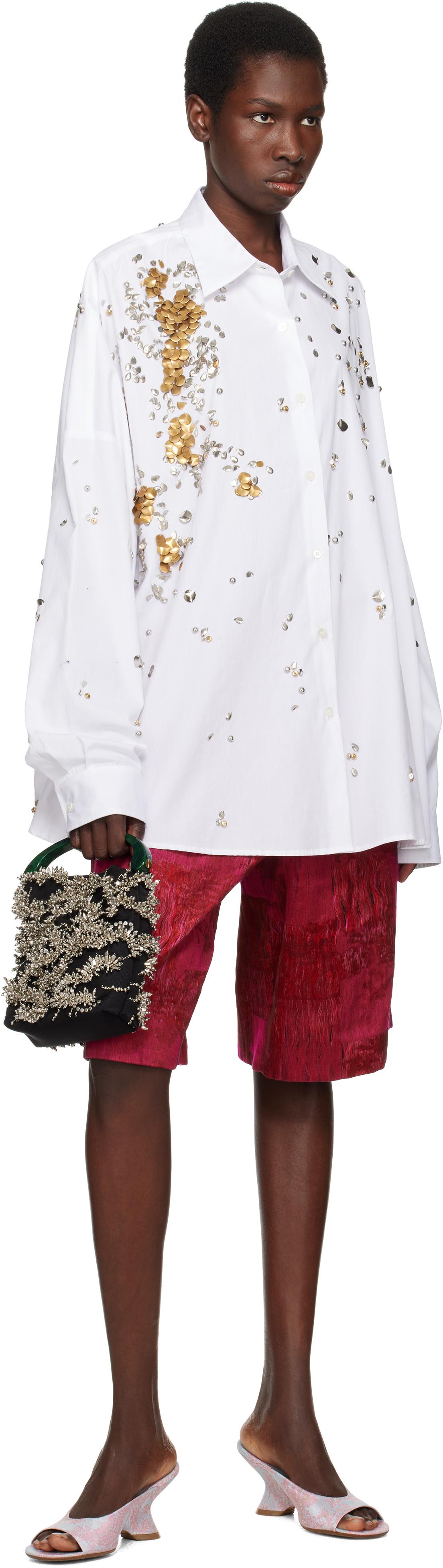 Dries Van Noten お洒落 上品 オープントゥ ジャカード ミュール Dries Van Noten ブルー ジャカード オープントゥ ミュール