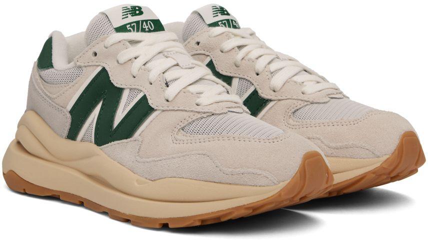 New Balance Beige Green 57 40 Sneakers in Black Lyst